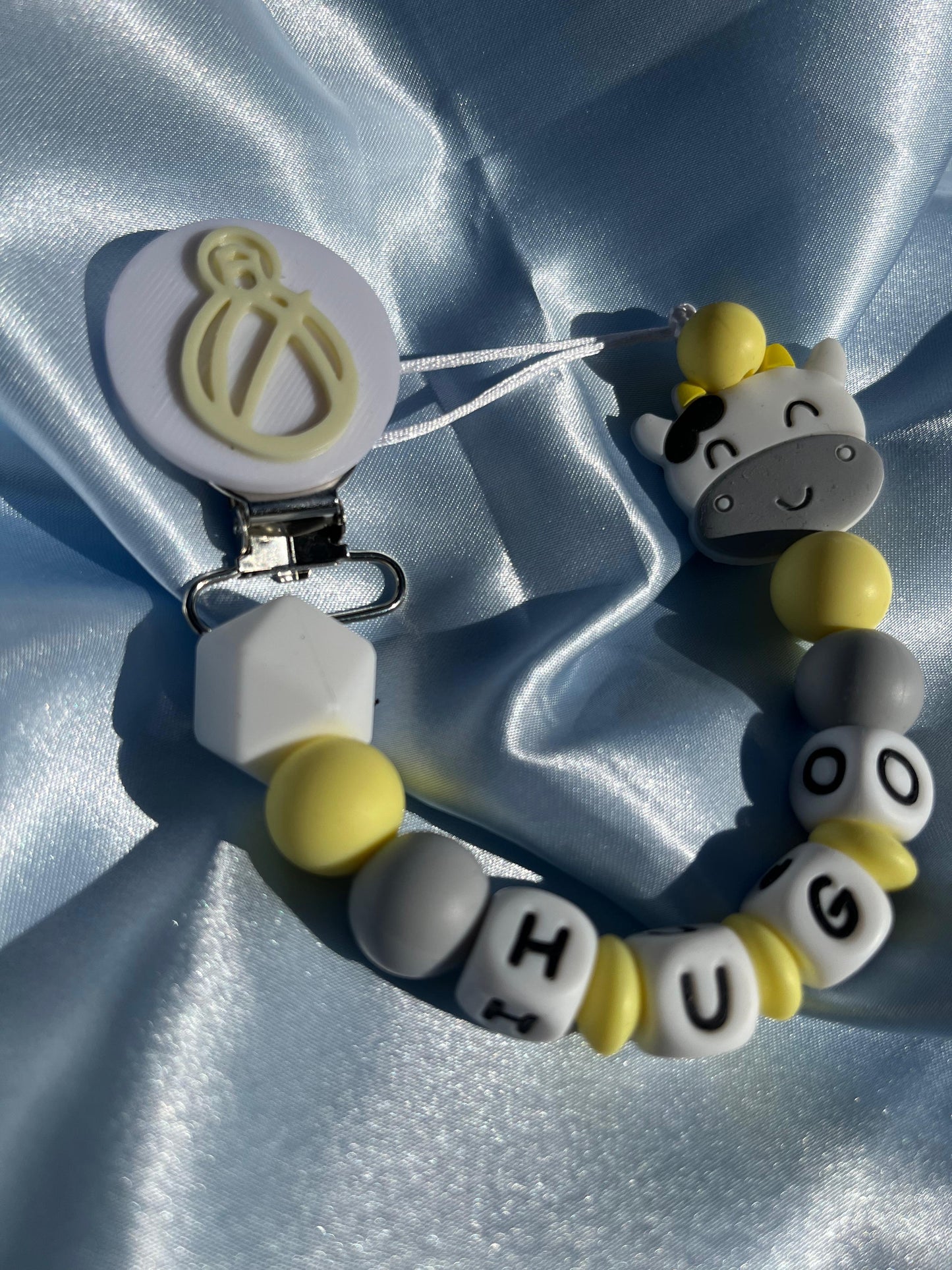 Chupetero con Clip Virgen de la Cabeza 3D