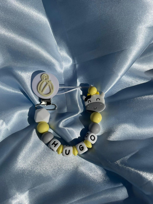 Chupetero con Clip Virgen de la Cabeza 3D