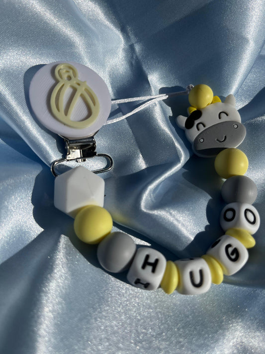 Chupetero con Clip Virgen de la Cabeza 3D