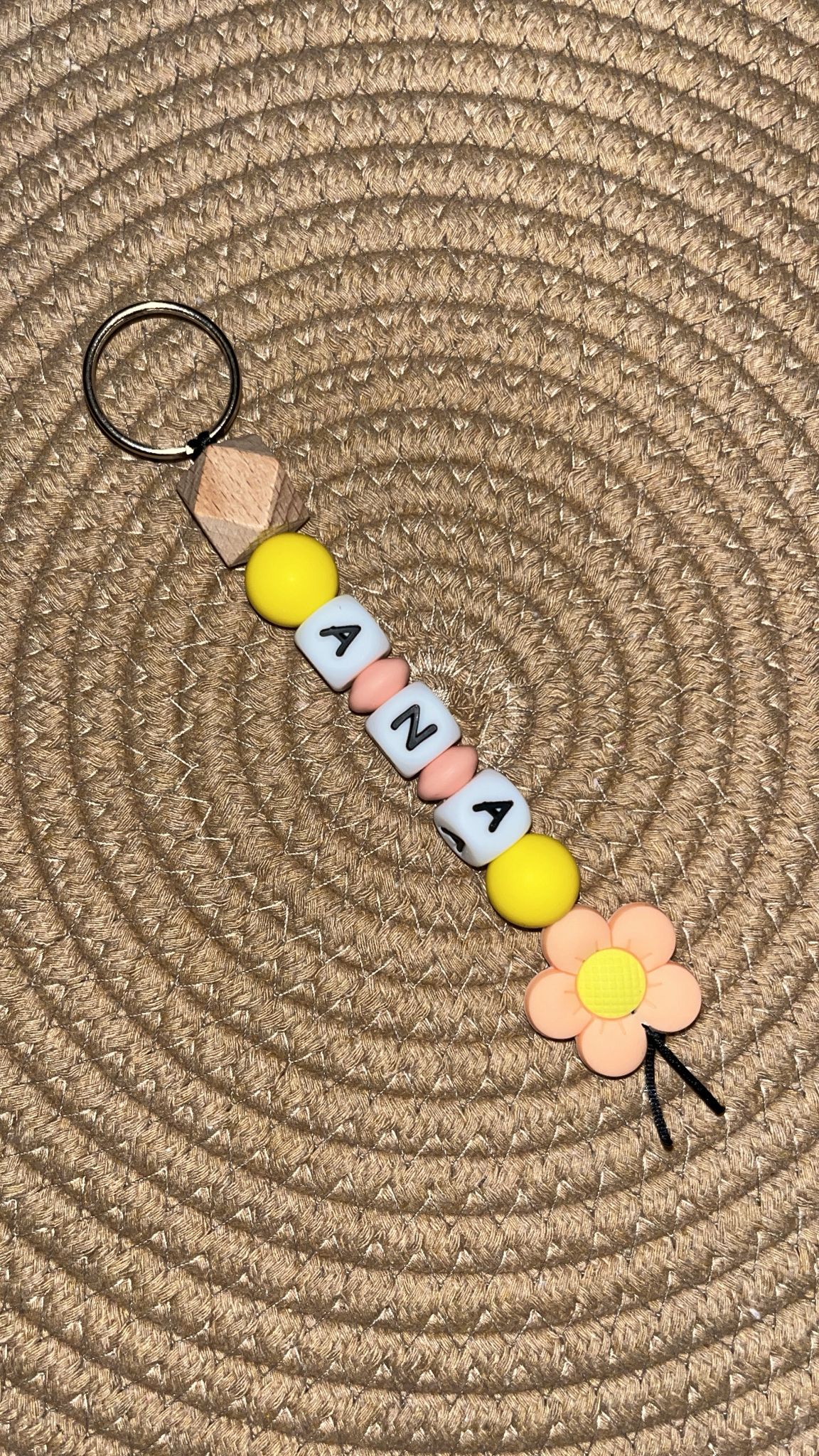 Llavero con nombre completo