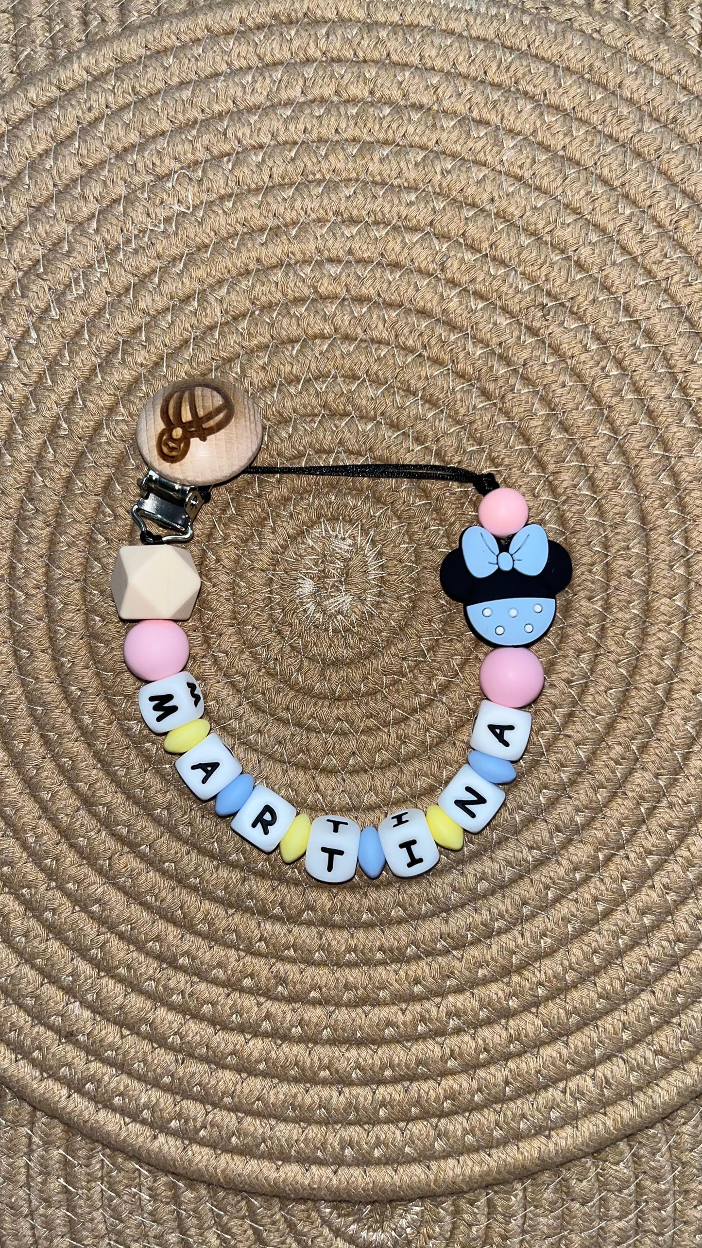 Chupetero con Clip Virgen de la Cabeza